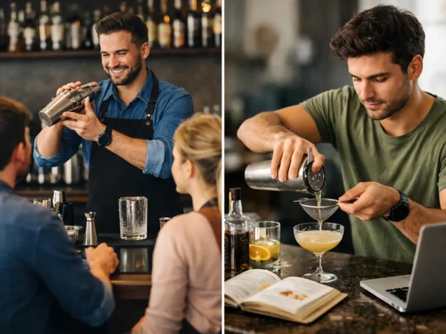 Bartending School vs Self Teaching for New Bartenders