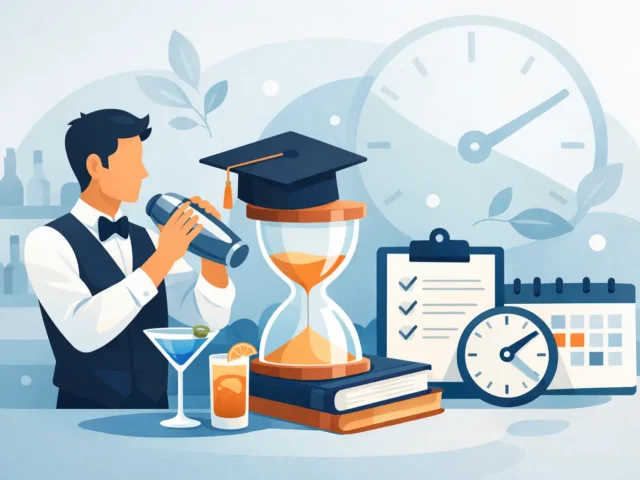 How Long Is Bartending School Really?