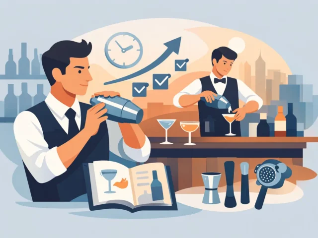 How to Become a Cocktail Bartender Fast