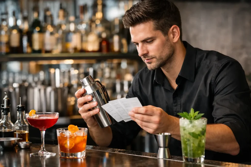 How to Memorize Cocktail Recipes for Bar Work