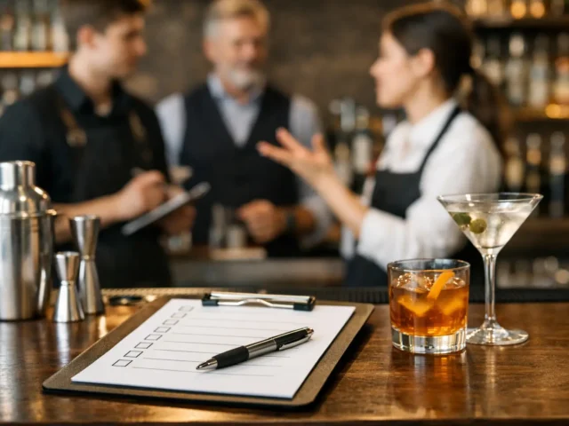 10-Point Bartending School Review Checklist