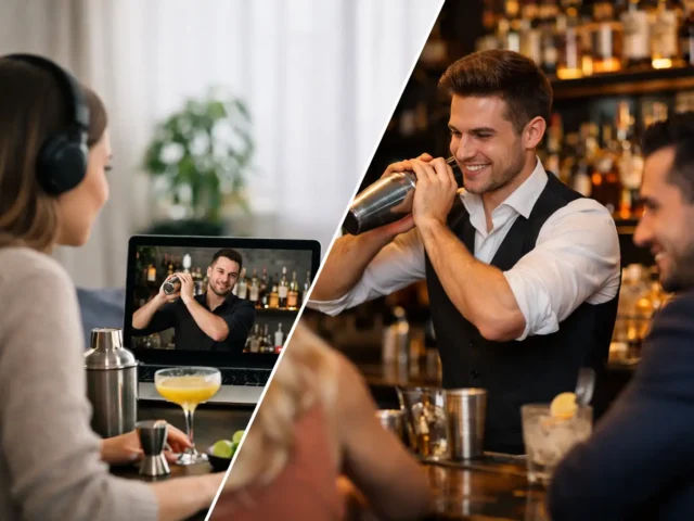 Online vs In Person Bartending: Which Gets You Hired?