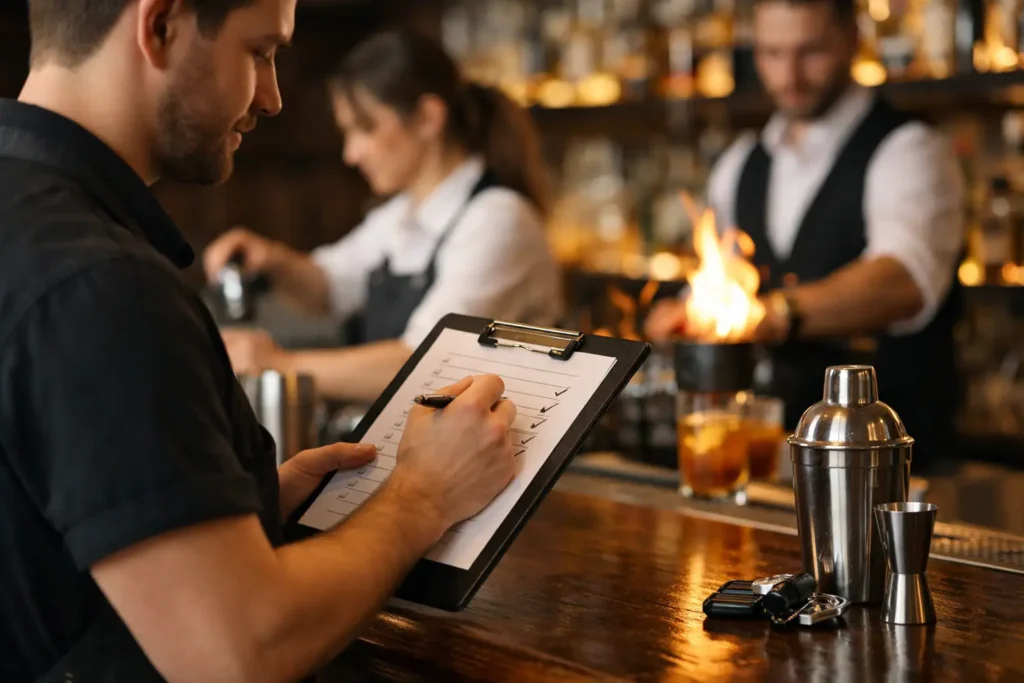 Bar Safety Checklist for New Bar Professionals