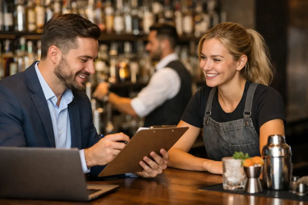 Job Placement Program Review for Bartenders